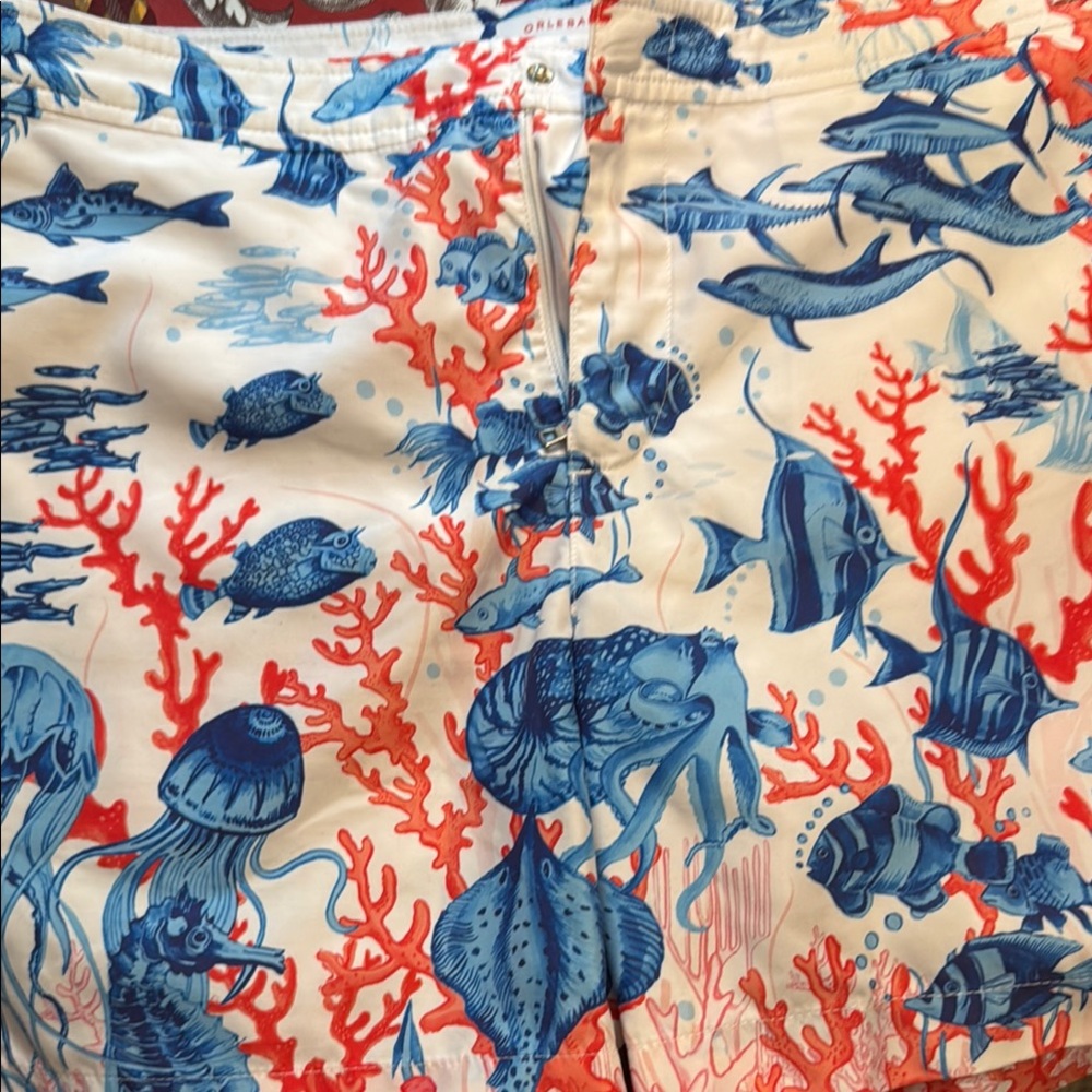 Orlebar Brown Marine Life Print Swim Shorts